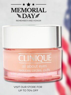 Clinique All About Eyes reduces circles puffs , 0.17 oz